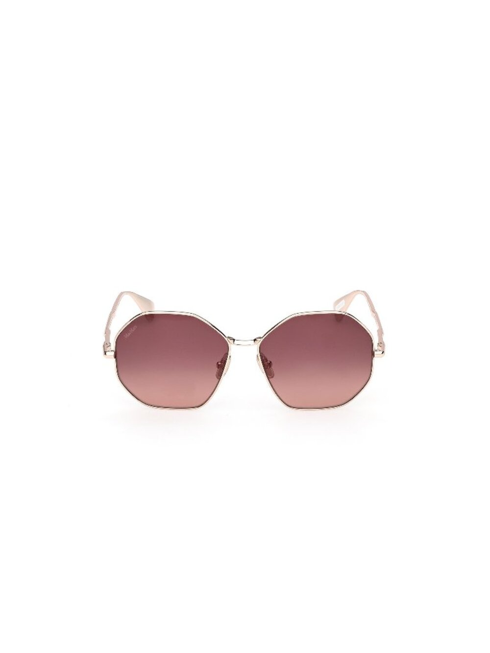 New Max Mara Women's Sunglasses Multicolor Brown Lens Metal Frame MaxMara MM0168